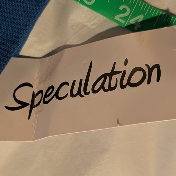 NWT Speculation Blue Holiday Cats Fleece Sweatshirt, Women's size Medium - Picture 8 of 12